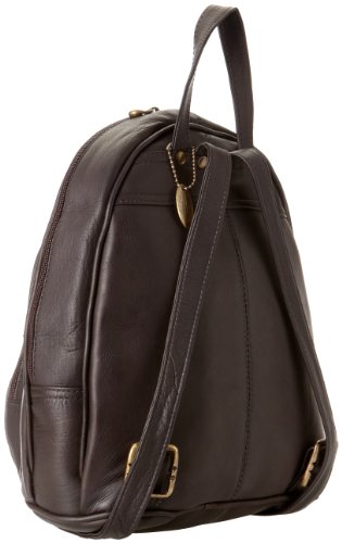 David King & Co. Double Compartment Backpack, Cafe, One Size