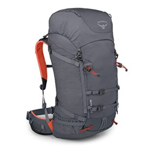 Osprey Mutant 52 Climbing and Mountaineering Backpack, Tungsten Grey, Small/Medium