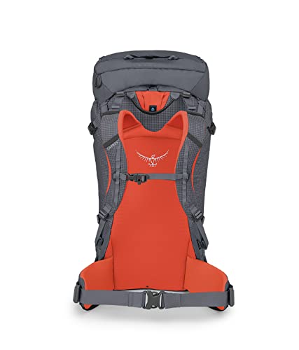 Osprey Mutant 52 Climbing and Mountaineering Backpack, Tungsten Grey, Small/Medium