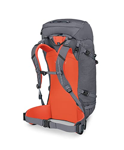 Osprey Mutant 52 Climbing and Mountaineering Backpack, Tungsten Grey, Small/Medium