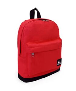 everest small backpack, red, one size