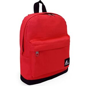 Everest Small Backpack, Red, One Size