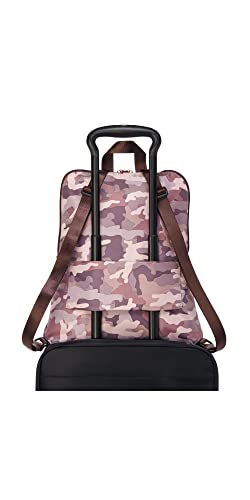 TUMI Women's Just In Case Backpack, Camouflage Pink, One Size