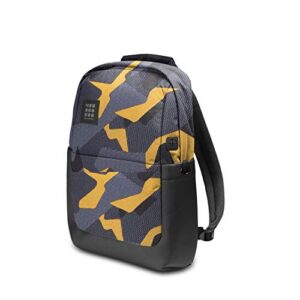 moleskine laptop, camouflage nero/giallo, go backpack