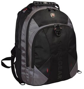 swissgear pulsar 16 padded laptop backpack – black/gray