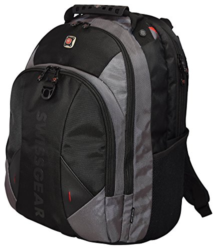 SwissGear Pulsar 16 Padded Laptop Backpack - Black/Gray