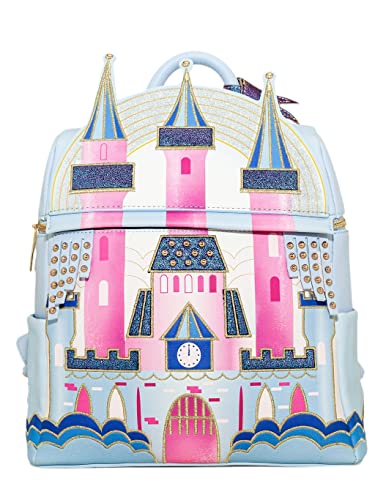 Danielle Nicole X Disney Sleeping Beauty Castle Mini Backpack - Fashion Cosplay Disneybound Cute Backpacks Multicolor