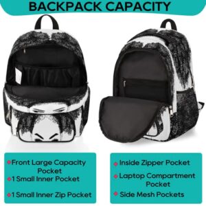 African American Afro Backpacks Large Capacity School Bookbag Laptop Daypack Fits Students AdultTeens Girls Boys