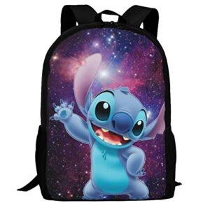 mangha cartoon backpack 17 inch high capacity multifunction backpacks color one size