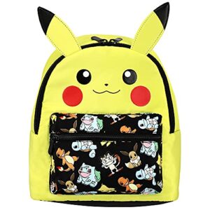 pokemon’s pikachu adorable mini backpack with 3d ears