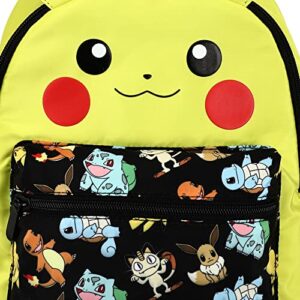 Pokemon's Pikachu Adorable Mini Backpack with 3d Ears