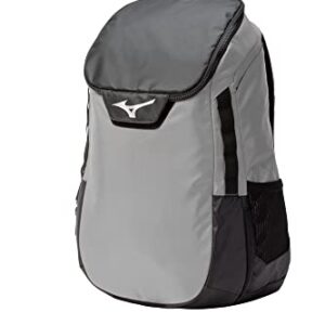 Mizuno Backpack, Grey, One Size