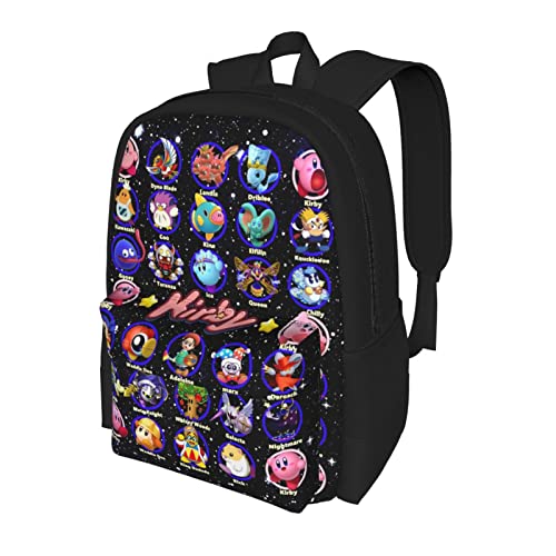 17 in Cartoon Backpack Lightweight Waterproof Bookbag Large Laptop Backpack Travel Bags. (B1, 17inch)