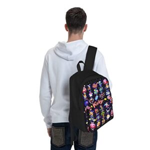 17 in Cartoon Backpack Lightweight Waterproof Bookbag Large Laptop Backpack Travel Bags. (B1, 17inch)