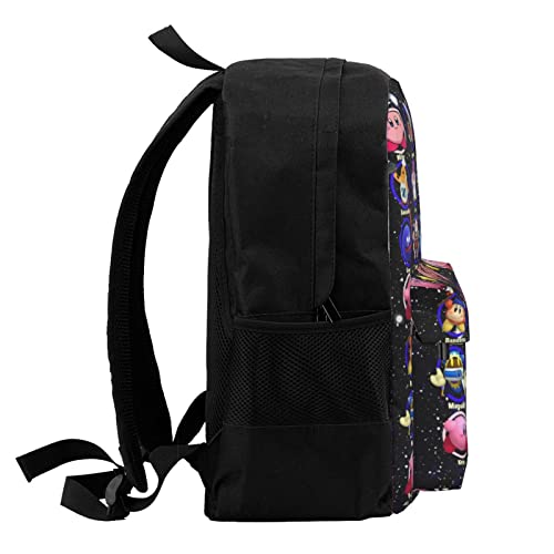 17 in Cartoon Backpack Lightweight Waterproof Bookbag Large Laptop Backpack Travel Bags. (B1, 17inch)