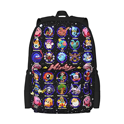 17 in Cartoon Backpack Lightweight Waterproof Bookbag Large Laptop Backpack Travel Bags. (B1, 17inch)