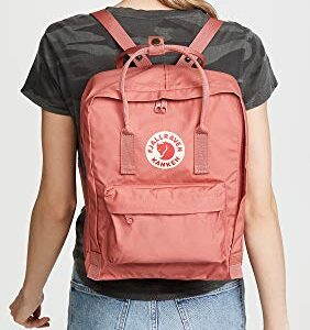 Fjallraven Women's Kanken Backpack, Dahlia, Red, Orange, One Size