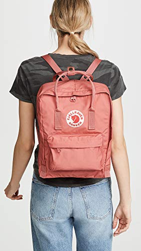 Fjallraven Women's Kanken Backpack, Dahlia, Red, Orange, One Size