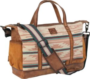 palomino serape diaper bag backpack by sts ranchwear, pink