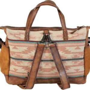 Palomino Serape Diaper Bag Backpack By STS Ranchwear, Pink