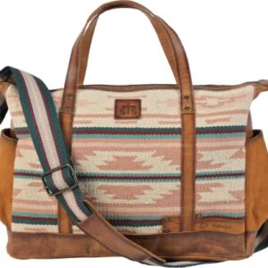 Palomino Serape Diaper Bag Backpack By STS Ranchwear, Pink