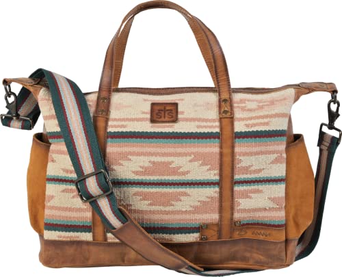 Palomino Serape Diaper Bag Backpack By STS Ranchwear, Pink