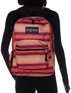 JanSport(ジャンスポーツ) Women Backpack, Sunset Stripe, One Size