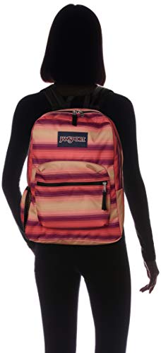 JanSport(ジャンスポーツ) Women Backpack, Sunset Stripe, One Size