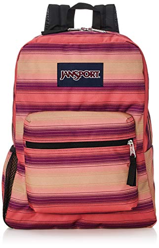 JanSport(ジャンスポーツ) Women Backpack, Sunset Stripe, One Size