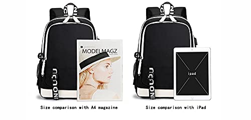 TTBRAND Joyee Hot Game Genshin Impact Cosplay Backpack with USB Charging Port for Teen. (Xiao)