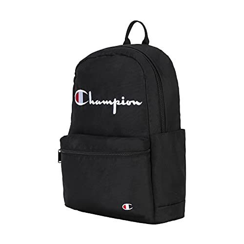 Champion unisex adult Backpacks, Black, One Size US