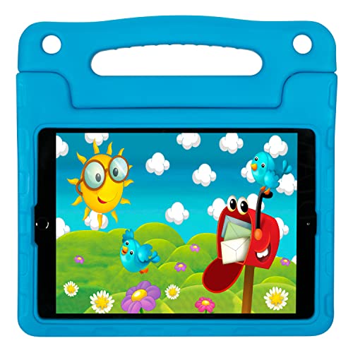 Targus Kids Case for iPad (9th, 8th and 7th Gen) 10.2-inch, iPad Air 10.5-inch, and iPad Pro (10.5-inch) – Blue