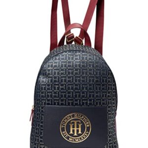 Tommy Hilfiger Millie II Medium Dome Backpack Tommy Navy/Light Gold Lurex One Size