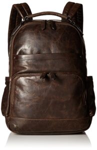 frye men’s logan backpack, slate