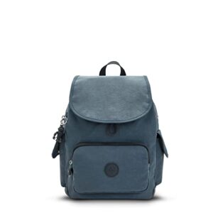 kipling women’s city pack small backpack, lightweight versatile daypack, school bag, nocturnal grey, one size
