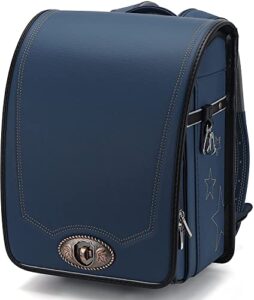 baobab’s wish ransel randoseru japanese schoolbag backpacks lightweight & sturdy japan backpacks with one-touch switch (blue) (rbsb-012)