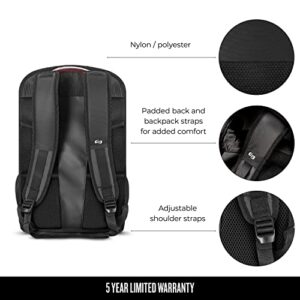 Solo New York Draft Slim Backpack, Black