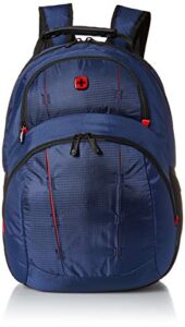 wenger tandem 16-inch laptop backpack, navy, regular (610880)