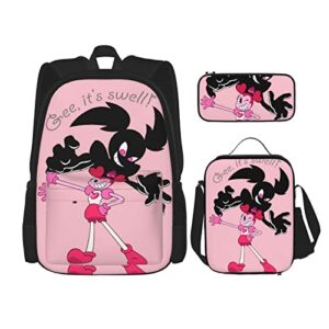 3pcs spinel it’s swell backpack for boys girls school bag bookbag travel daypack teens lunch bags pencil case combination