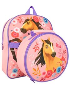 dreamworks kids spirit riding free backpack and lunchbag set multicolor