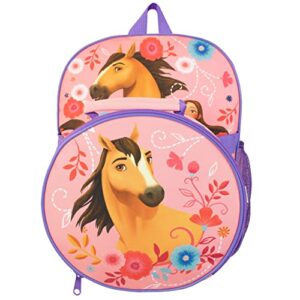 DreamWorks Kids Spirit Riding Free Backpack and Lunchbag Set Multicolor