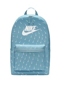 nike heritage backpack (one size, worn blue/worn blue/white)