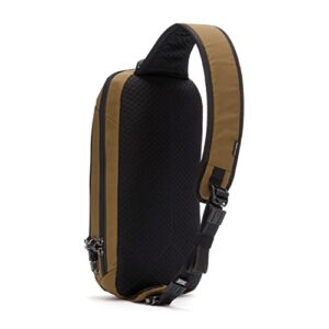 Pacsafe Vibe 325 10 Liter Anti Theft Sling Bag/Crossbody - Fits 13 inch Laptop, Tan