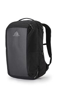 gregory mountain products travel backpacks, total black, one size