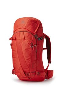gregory mountain products targhee 45, lava red, medium