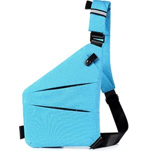 wuwuhen 2023 new personal flex bag, personal flex bag for women, personal flex bag, personal flex bag for men (blue)