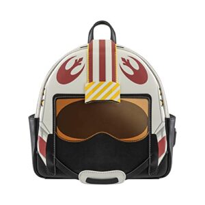 loungefly star wars – x-wing helmet mini-backpack, amazon exclusive