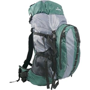 K-Cliffs 53L Medium Hiking Backpack Camping Daypack w/Internal Aluminum Support