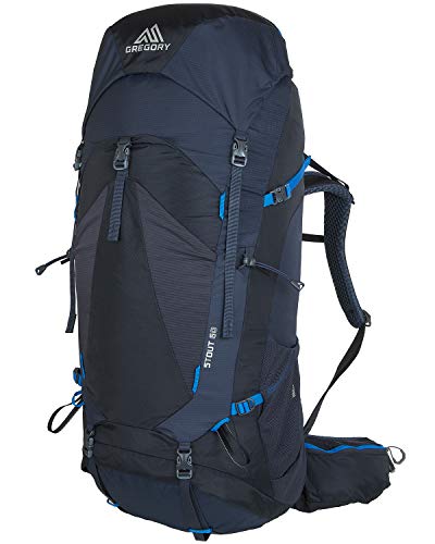 Gregory Mountain Products Stout Men's 60 Backpack, Phantom Blue