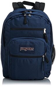 jansport big student back bag (navy)
